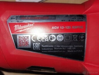 Aku priama brúska MILWAUKEE M12 FDGS