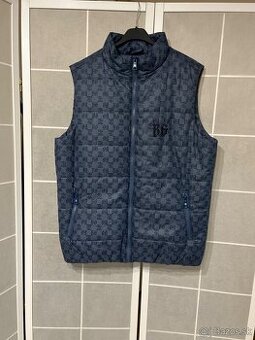 Pánska modrá vesta Brandenburg couture