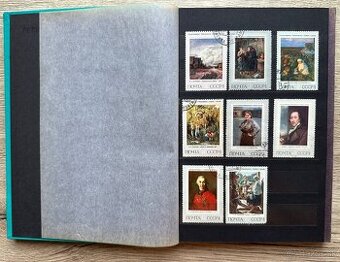 Album s ruskými známkami za 7eur