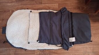 Zimný fusak s ovčou vlnou merino