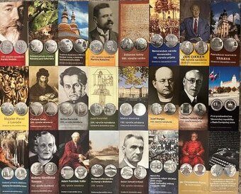 Informačný leták k strieborným zberateľským minciam SK/EN/DE