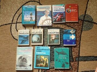 Knihy o Jaquesovi Yvesovi  Cousteaovi