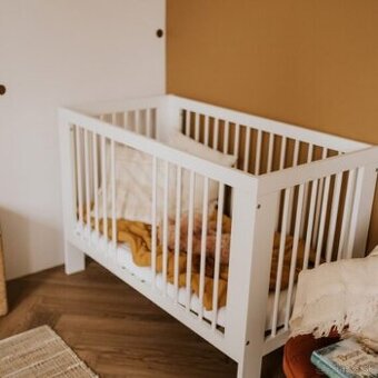 Detská postieľka biela