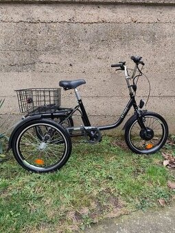 Elektrický trojkolesový bicykel