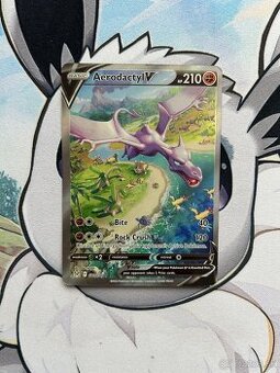 Aerodactyl V, poke karta vzacna