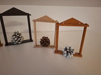 Bukove ramiky ako dekoracia mensie