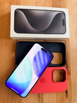 Apple iphone 15 pro 128gb top stav