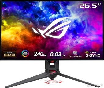 Herný Oled monitor Asus Rog PG27AQDM