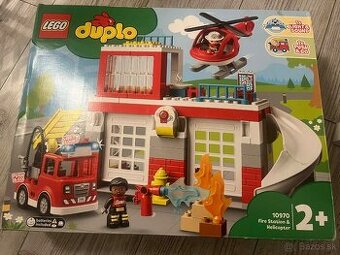 Lego duplo 10970 -Fire station and helicopter