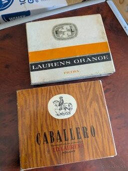 Retro krabičky od žuvačkových cigariet – Caballero