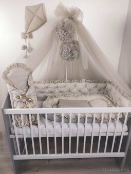 Mantinel do postielky bežová