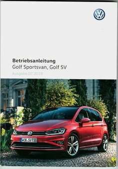 manuál k VW Golf sportsvan