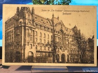 Staré dobové pohľadnice Budapest a Miskolc – 6 ks