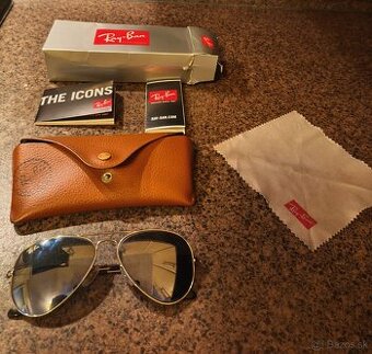 Slnečné okuliare Ray-Ban Aviator pánske