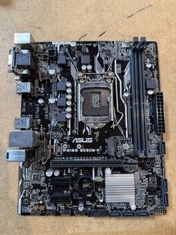 Predám pokazenú dosku ASUS PRIME B250M-K - na diely, opravu