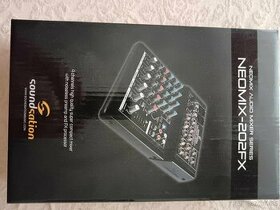 Predám kompaktný 4 kanálový mix pult  Neomix 202 FX