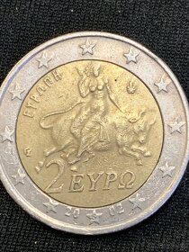 2 eurová minca Grécko 2002 - 2 ks