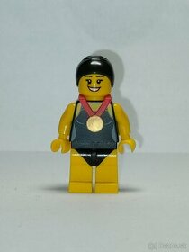 Lego postavička swimming champion