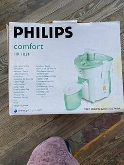 Odšťavovač Philips comfort HR1821