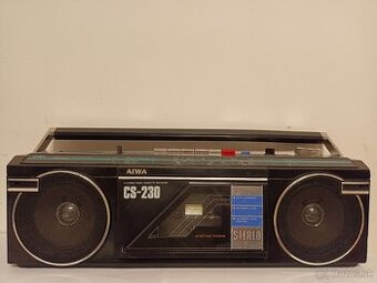 Aiwa CS230 radiomagnetofon retro kazeťák