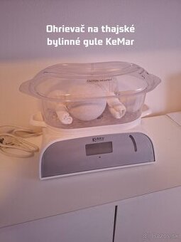 Ohrievač na thajské bylinné gule s guľami (2×80g, 2×150g)