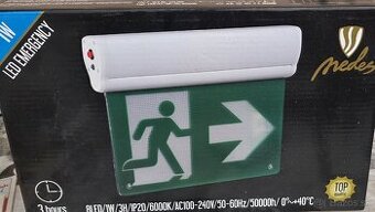 Núdzový východ LED svietenia tabuľa