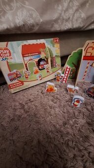 Sada Hasiči pre hasičov drevená montessori aktivita