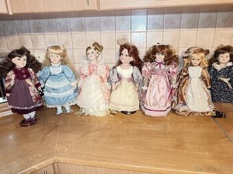Porcelánové bábiky.