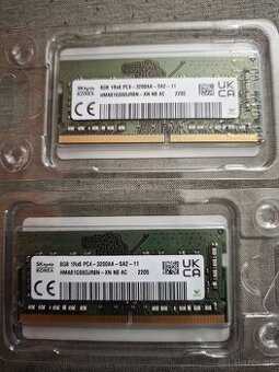 Predám 2x 8GB RAM HP 16GB set
