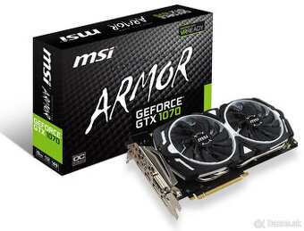 MSI GeForce GTX 1070 ARMOR 8G OC
