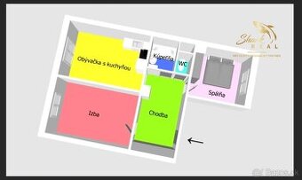 3 -izbový slnečný byt v centre mesta