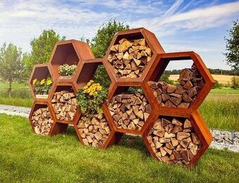 Úložné boxy na drevo,Dreváreň,Kôlňa,Prístrešok na drevo