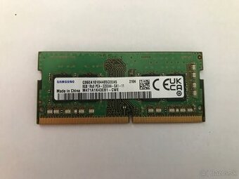 so-dimm ram SAMSUNG 8GB DDR4-3200 mhz.