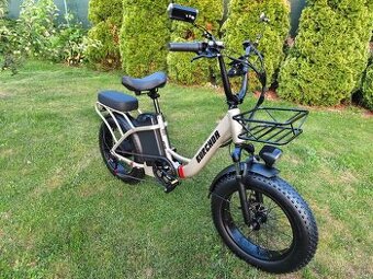 Výkonný ebike Burchda 1000W,31.5Ah 1512Wh,45km/h,200km