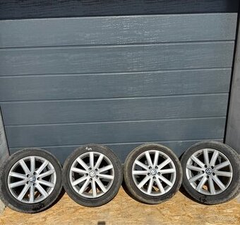 Predám elektrony 5x112 R17 Originál Volkswagen