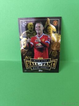 HALL of FAME Wayne Rooney Topps Match Attax 2024/25 HOF1 Man - 1