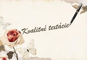 Písanie a úprava prác a textov rôzneho druhu