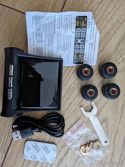 senzor tlaku pneumatik s displejom , fm transmitter