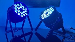 LED Par RGBW kvalitne výkonné svetla za smiešnu cenu