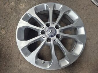 5x112 r17 ET38 x 6,5J elektróny originál MERCEDES + snímače - 1