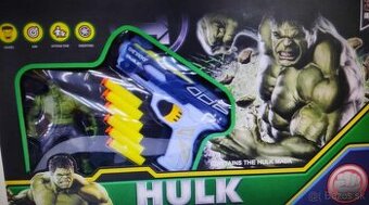 Herný set - Hulk (maska ​​+ pištoľ + figúrka).
