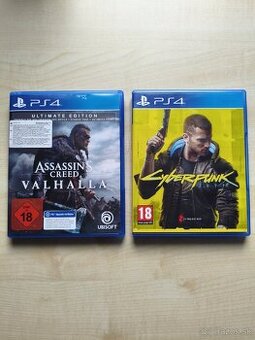 PS4 hey AC Valhalla, Cyberpunk 2077