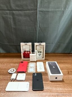 Iphone 11 + všetko príslušenstvo a kvalitné kryty