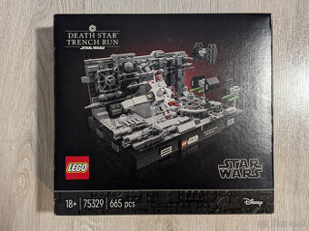 LEGO 75329 Útok na Hviezdu smrti – dioráma