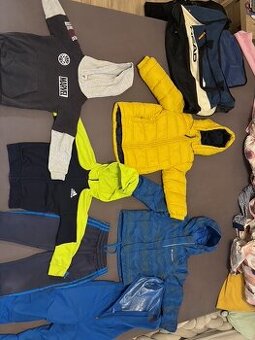 Zimné veci bundy, mikiny, oteplovačky