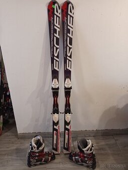 predám lyže fischer progresor - 1