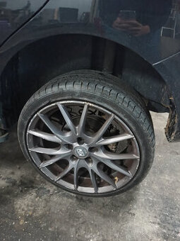 OZ MSW Disky+pneumatiky 205/40 R17 84Y XL Sava Intensa UHP 2