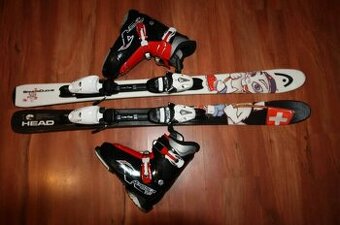 lyže head 107 cm , hadia koža