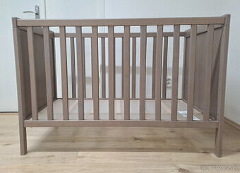 Detská postieľka IKEA, hnedá