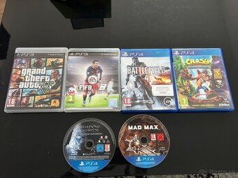 Hry na PS 3 a PS4